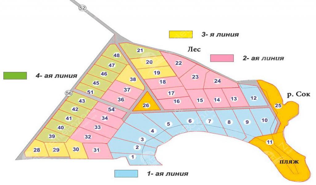 Генплан Новый городок